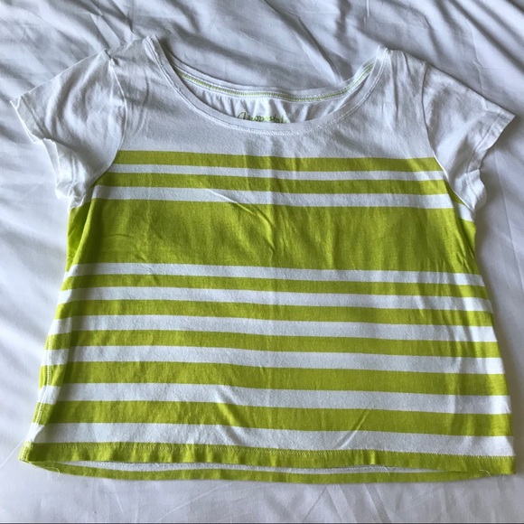 Striped Crop Top - Picture 2 of 5